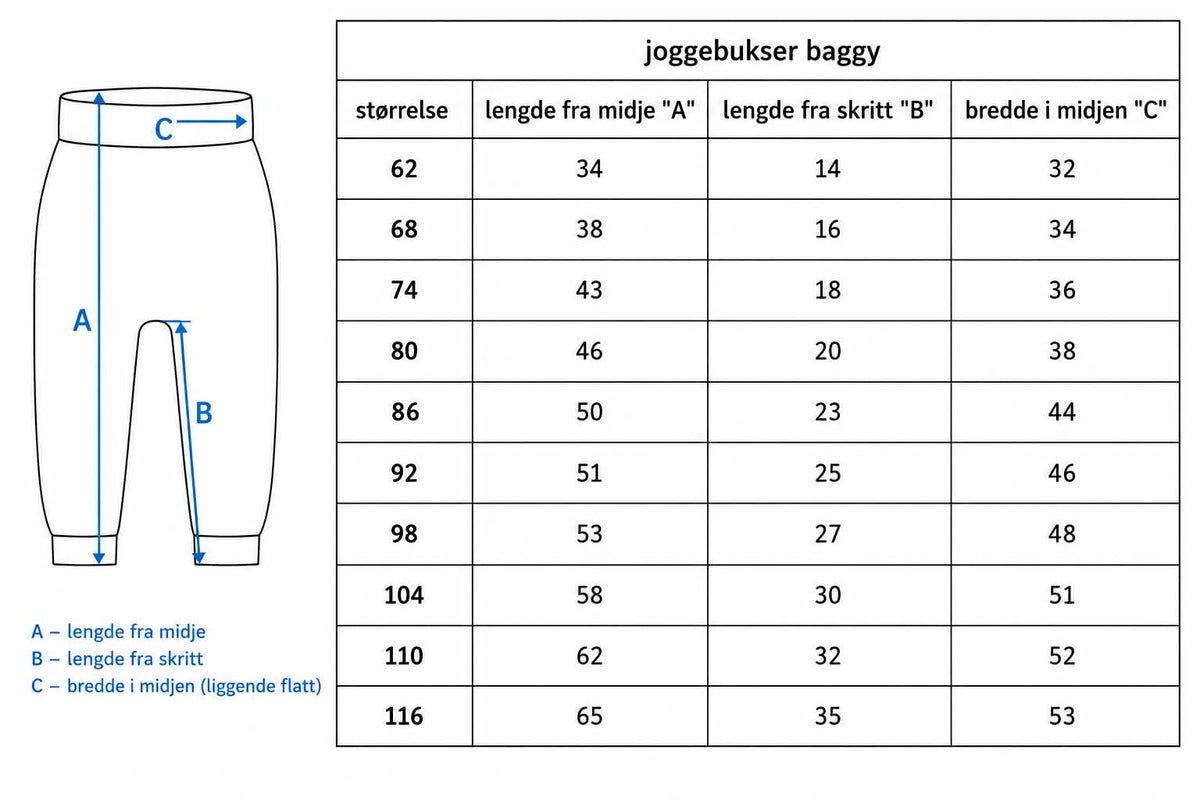 Joggebukser baggy sommer