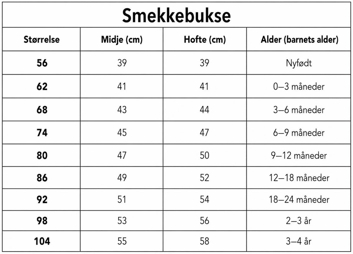 Selebukse i vaffelstoff